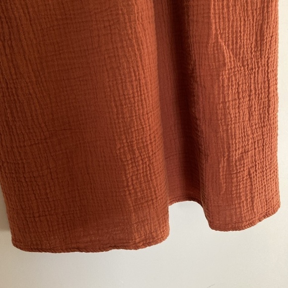 Madewell Slub Cotton Midi Dress - Picture 5 of 7